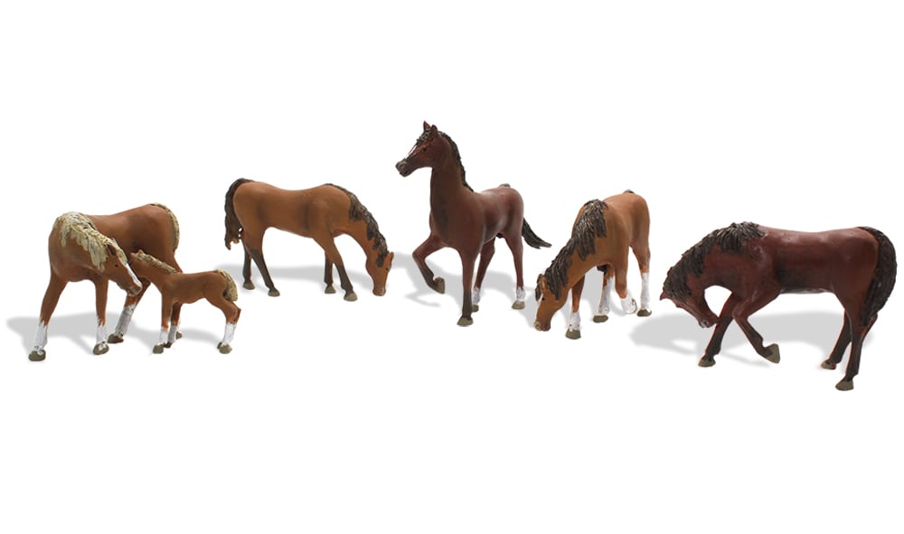 n scale horses