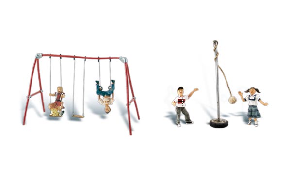 Playground Fun - HO Scale - ScenesnNature