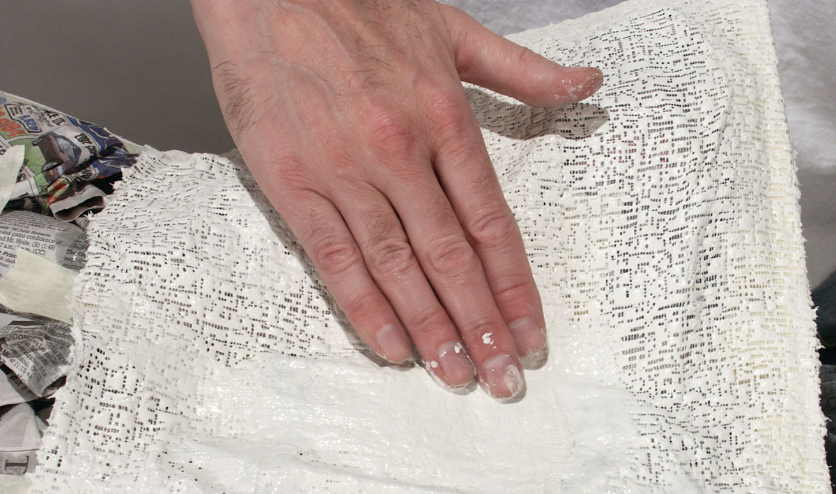 Plaster Cloth - 20 sq ft - Plaster Cloth is ideal for modeling small to medium-sized, lightweight rocks and can also be used to fill gaps