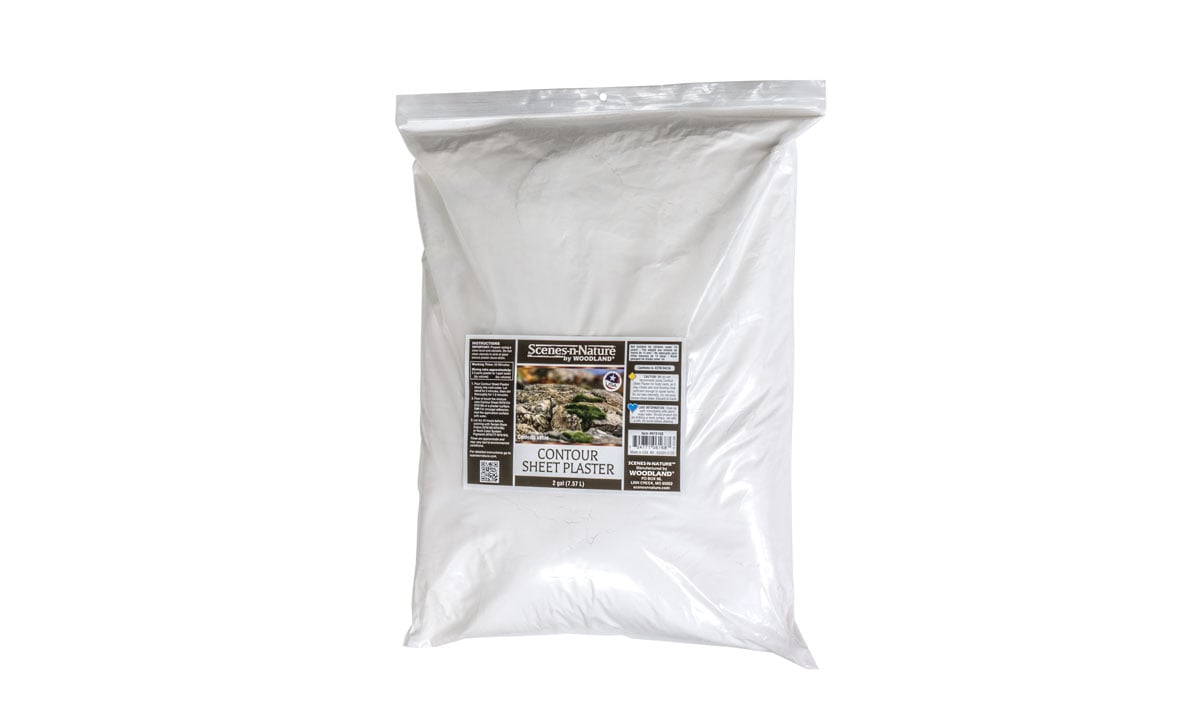 Contour Sheet<sup>™</sup> Plaster - 2 gal - Contour Sheet Plaster offers an extended working time and bonds with the Contour Sheet to form a permanent, hard surface