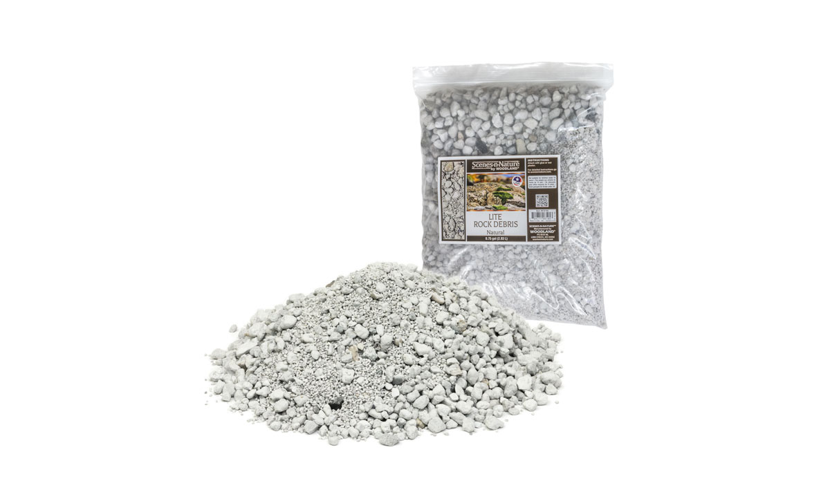 Lite Rock Debris - Natural - Accent your base with Lite Rock Debris - Natural for further detail